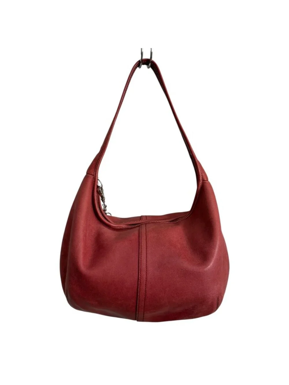 Vintage Coach 9219 Ergo Hobo Shoulder Bag Cherry Red Leather City Y2K 90s‎